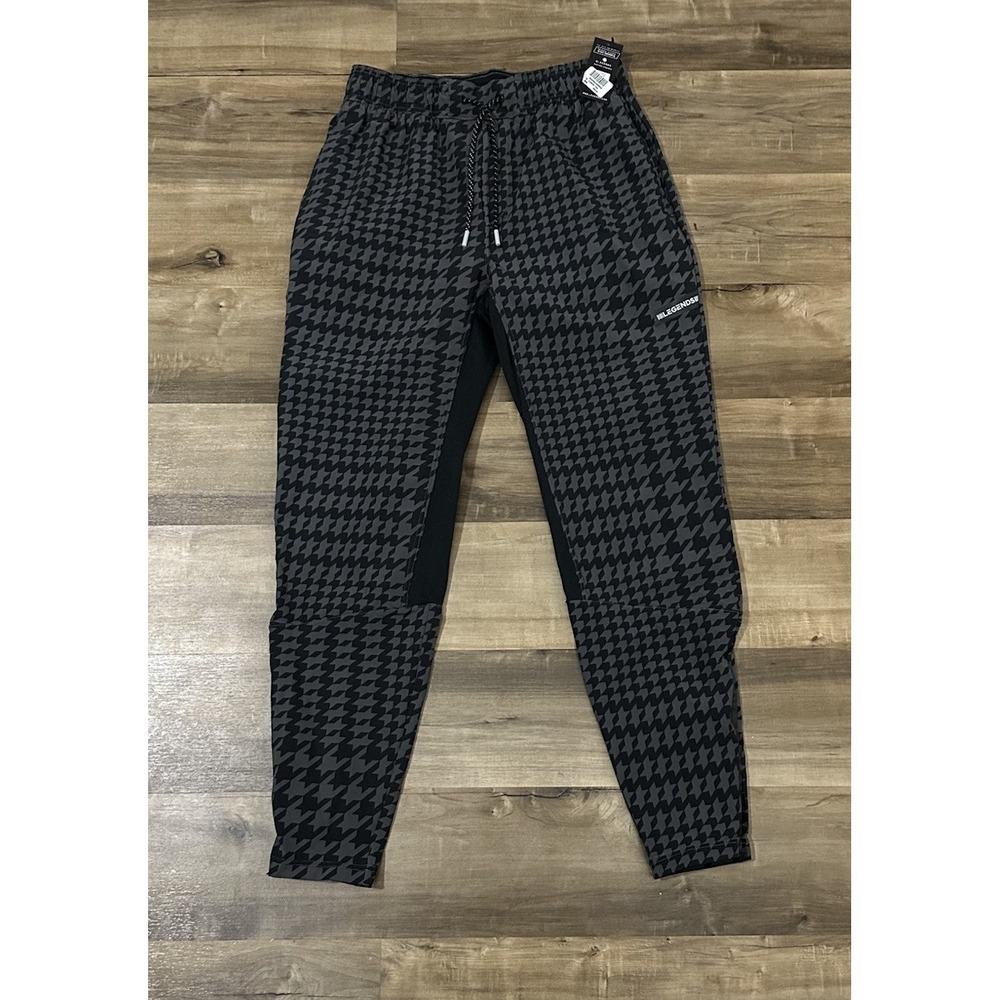 Legends Carson Pants Men's M Black Grey Athletic Unlined Lightweight NWT 110